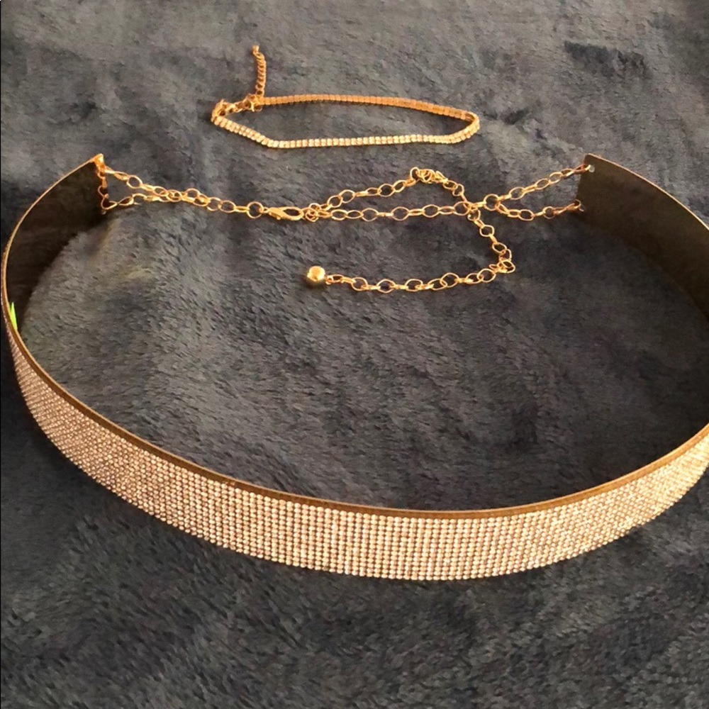 Belt and chocker